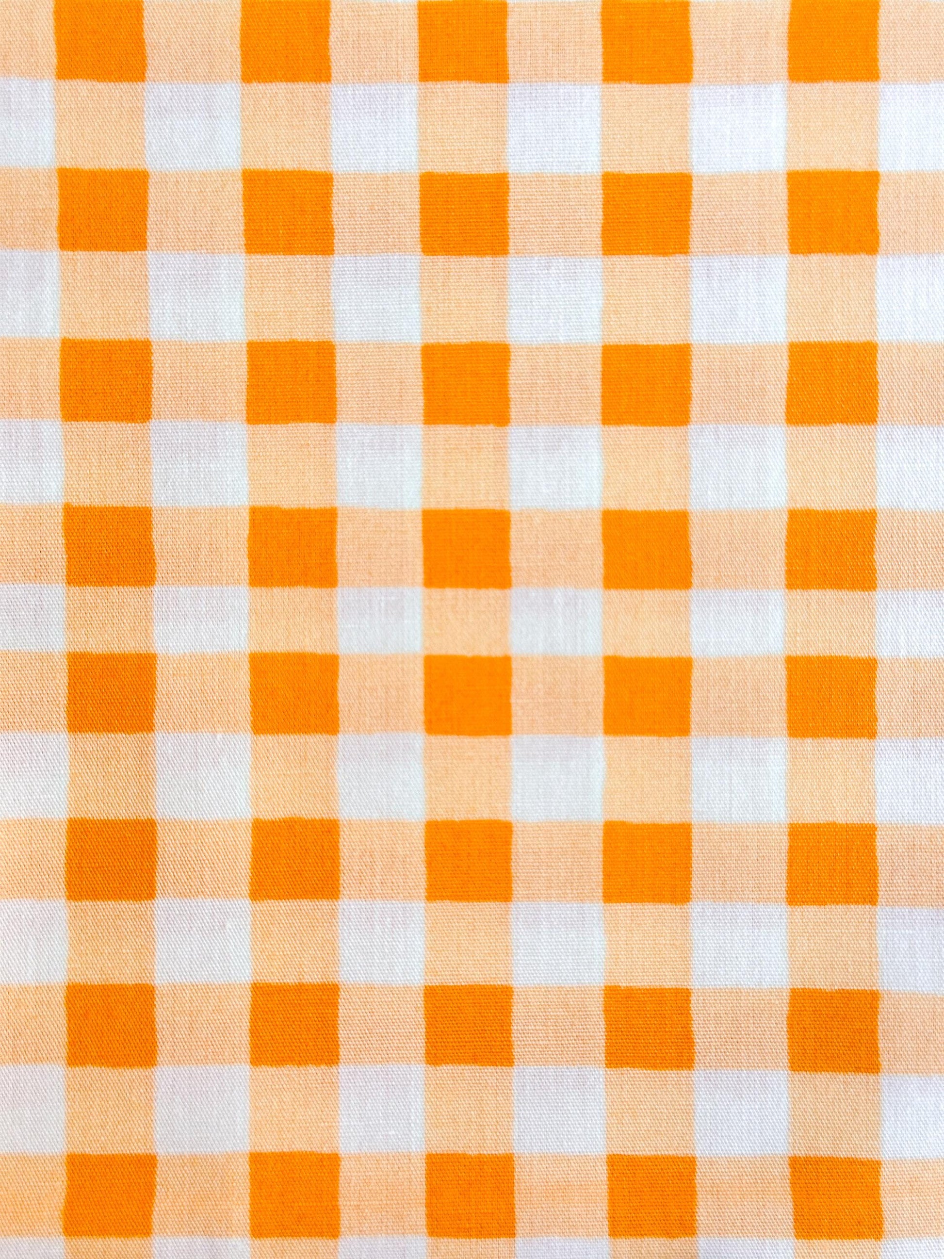 Small Plaid of my Dreams in Marigold, by Maureen Cracknell for Art Gallery Fabrics, 100% Premium Cotton Fabric
