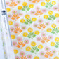 Tokenblooms in Floral, Marigold Collection, by Maureen Cracknell for Art Gallery Fabrics, 100% Premium Cotton Fabric