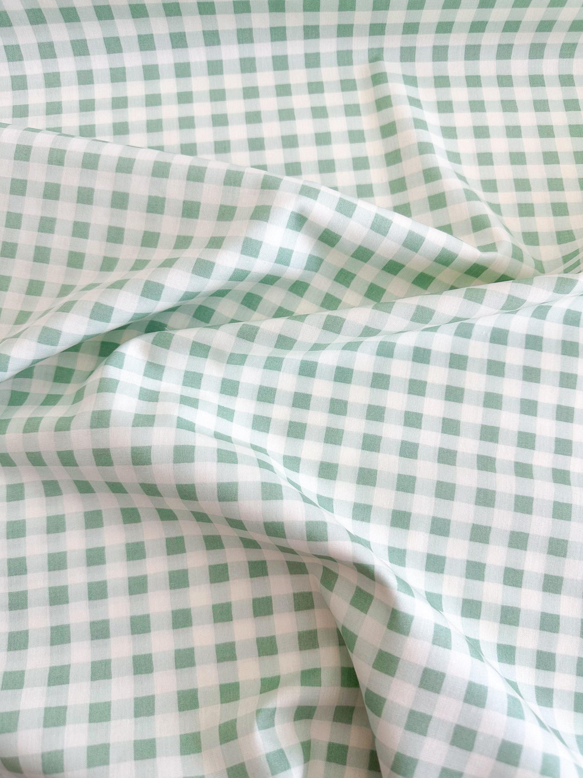 Small Plaid of my Dreams in River, by Maureen Cracknell for Art Gallery Fabrics, 100% Premium Cotton Fabric