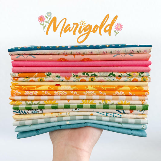 Marigold Half-Yard Bundle – 17 Pc