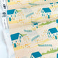 Folkhouse in Dream, by Maureen Cracknell for AGF, 100% Premium Cotton Fabric