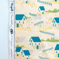Folkhouse in Dream, by Maureen Cracknell for AGF, 100% Premium Cotton Fabric