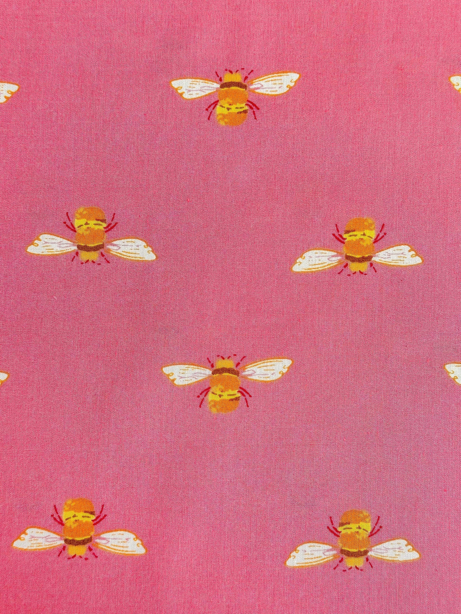 Bumble in Blush, Marigold Collection, by AGF Studio, 100% Premium Cotton Fabric