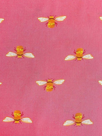 Bumble in Blush, Marigold Collection, by AGF Studio, 100% Premium Cotton Fabric