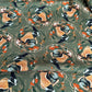 Don't Badger Me Fabric - By Dear Stella - Forager Collection - Cotton By The Yard - Animal Print