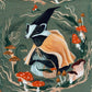 Don't Badger Me Fabric - By Dear Stella - Forager Collection - Cotton By The Yard - Animal Print