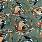 Don't Badger Me Fabric - By Dear Stella - Forager Collection - Cotton By The Yard - Animal Print