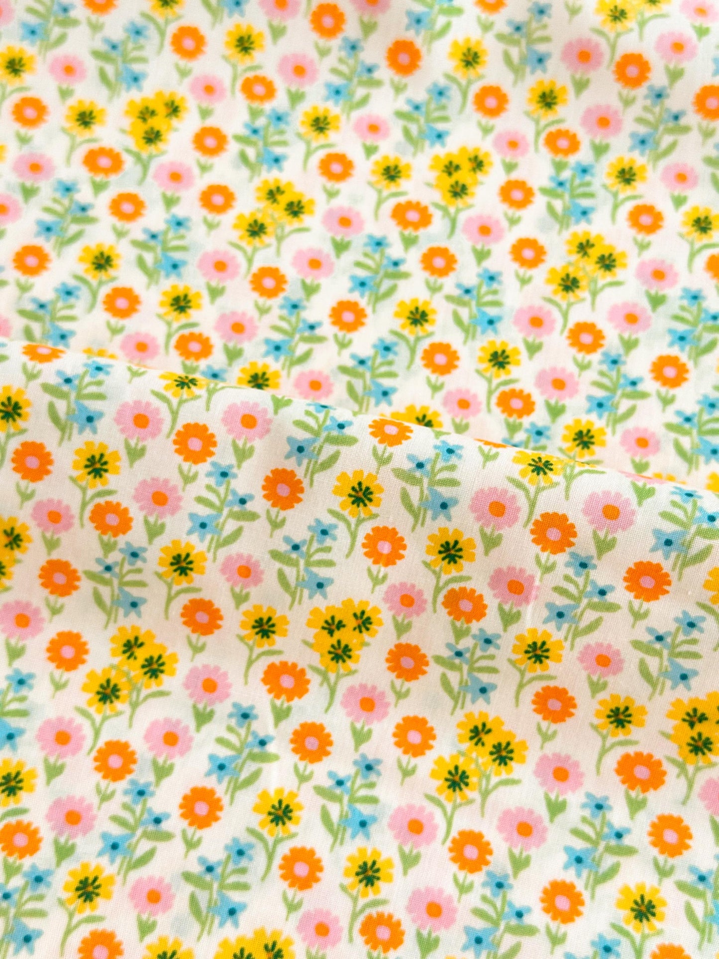 Ephemeral Blooms in Light, by AGF Studio, 100% Premium Cotton Fabric