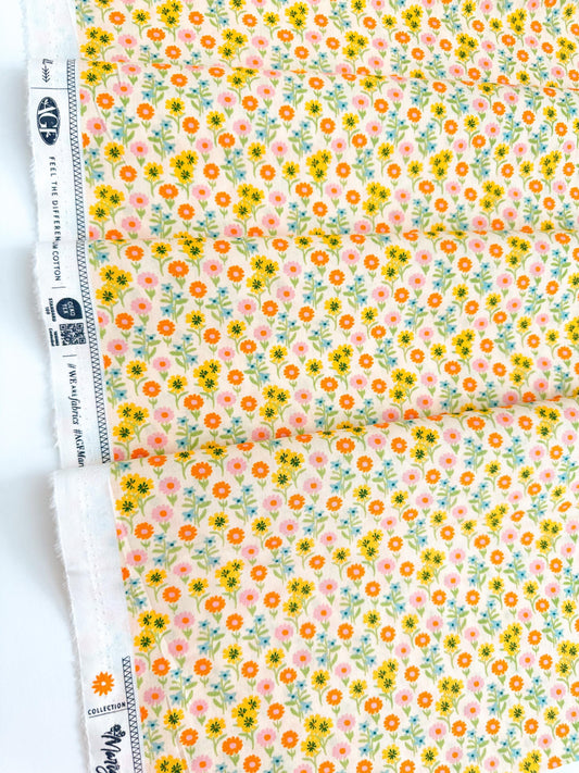 Ephemeral Blooms in Light, by AGF Studio, 100% Premium Cotton Fabric