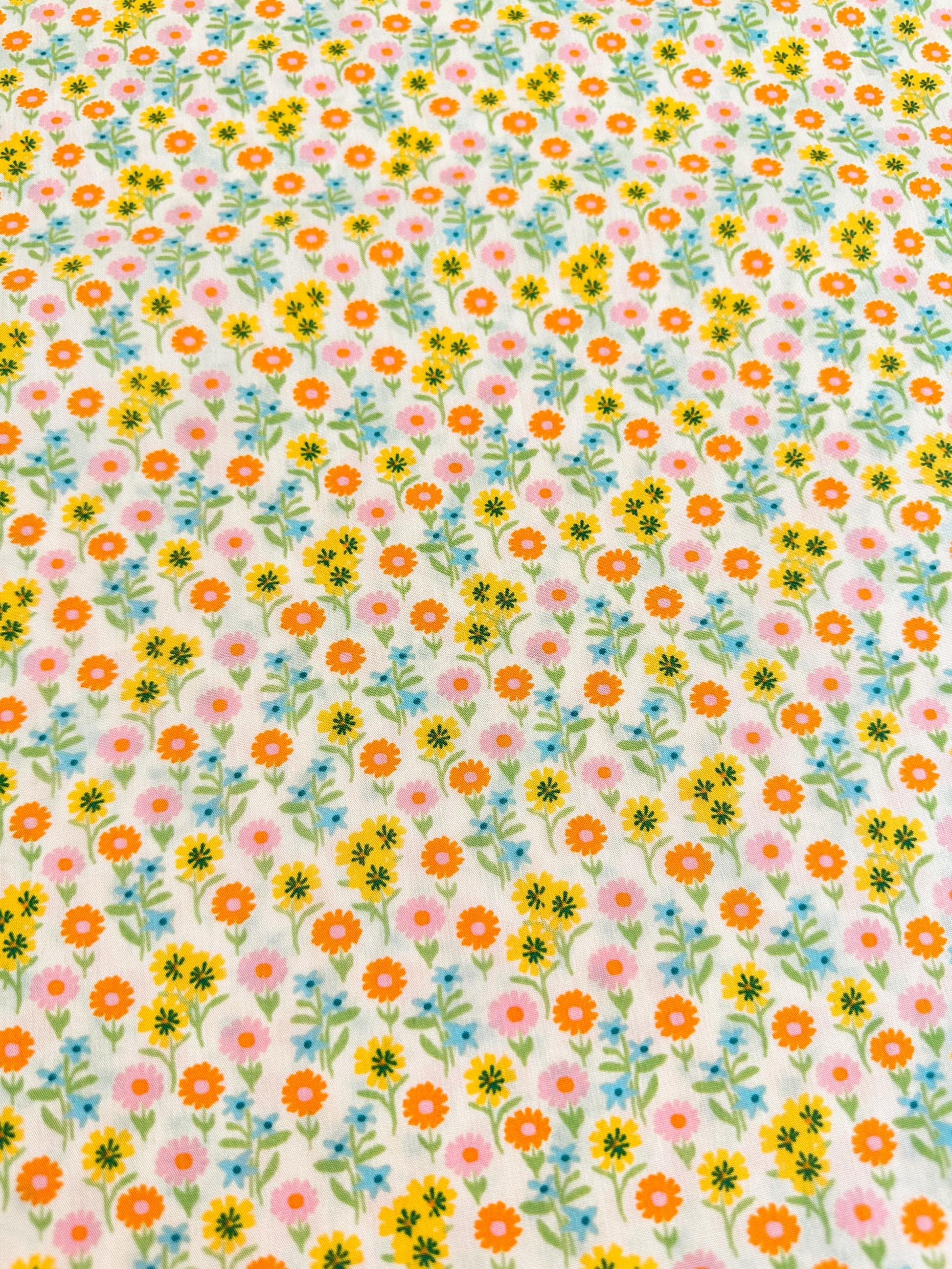 Ephemeral Blooms in Light, by AGF Studio, 100% Premium Cotton Fabric