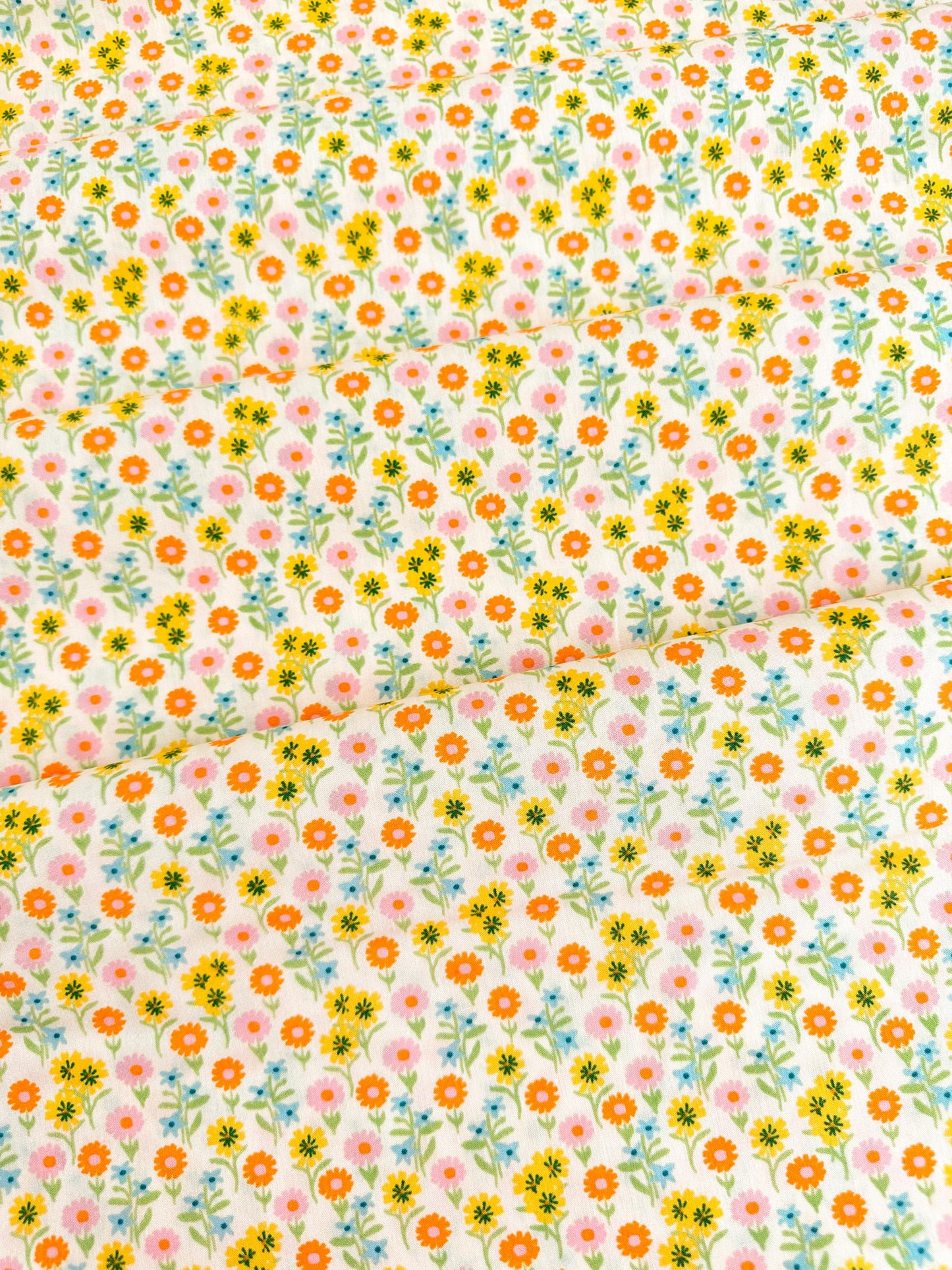 Ephemeral Blooms in Light, by AGF Studio, 100% Premium Cotton Fabric