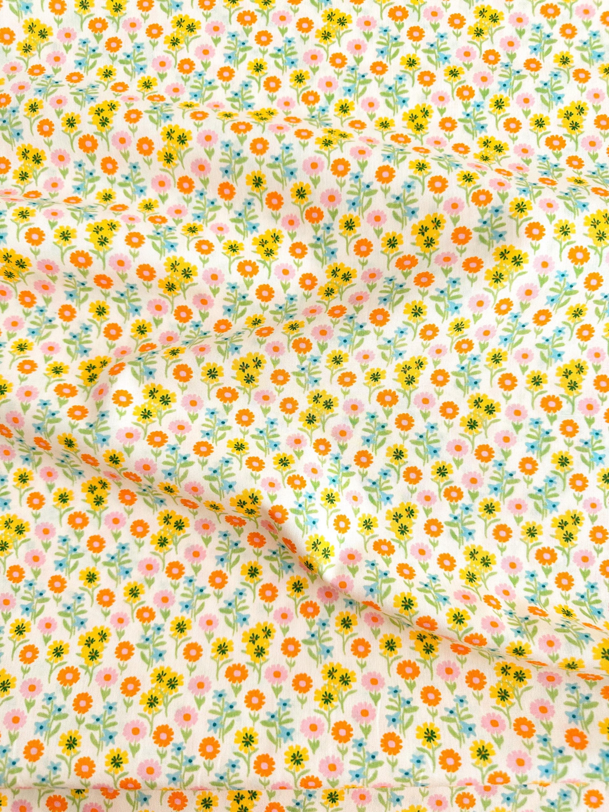 Ephemeral Blooms in Light, by AGF Studio, 100% Premium Cotton Fabric