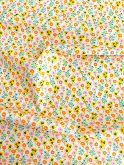 Ephemeral Blooms in Light, by AGF Studio, 100% Premium Cotton Fabric