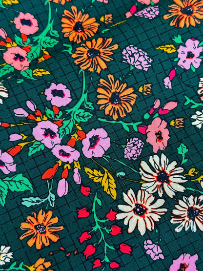 Moonflowers Charm Fabric - 'Abode' Collection - Premium Cotton - Maureen Cracknell Design - From AGF Studio