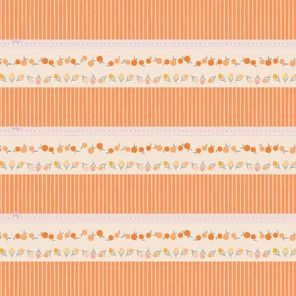 Premium Cotton Fabric by Yard - Tangerine Collection, Orchard Bound - 2.5 Edition / Binding, Quilt & Craft Material from AGF Studio