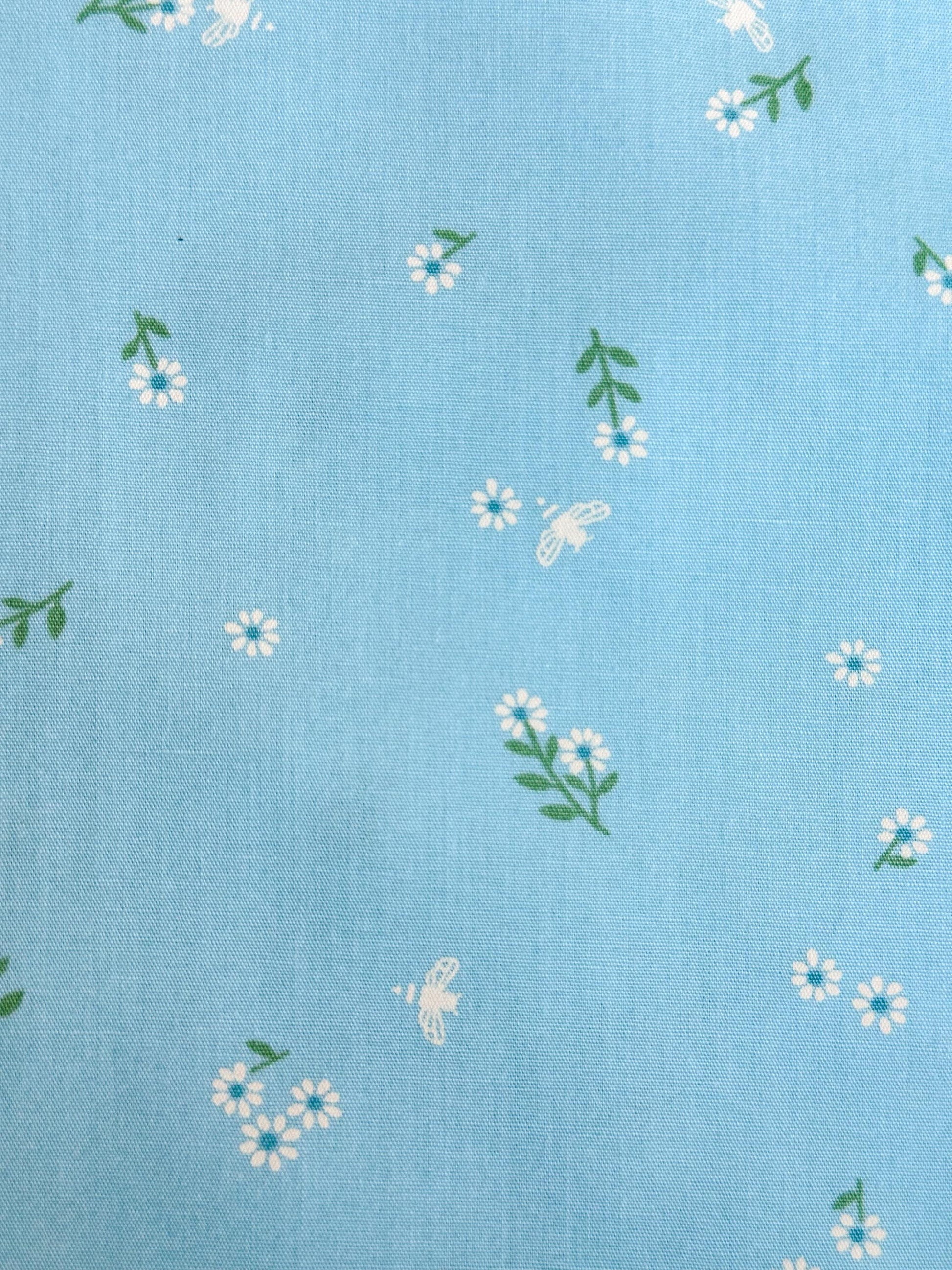 Foraging Flutter in Mist, by Maureen Cracknell for AGF, 100% Premium Cotton Fabric