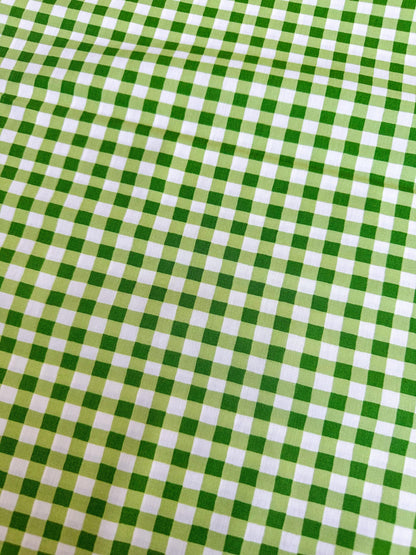 Small Plaid of my Dreams in Fern, by Maureen Cracknell for Art Gallery Fabrics, 100% Premium Cotton Fabric