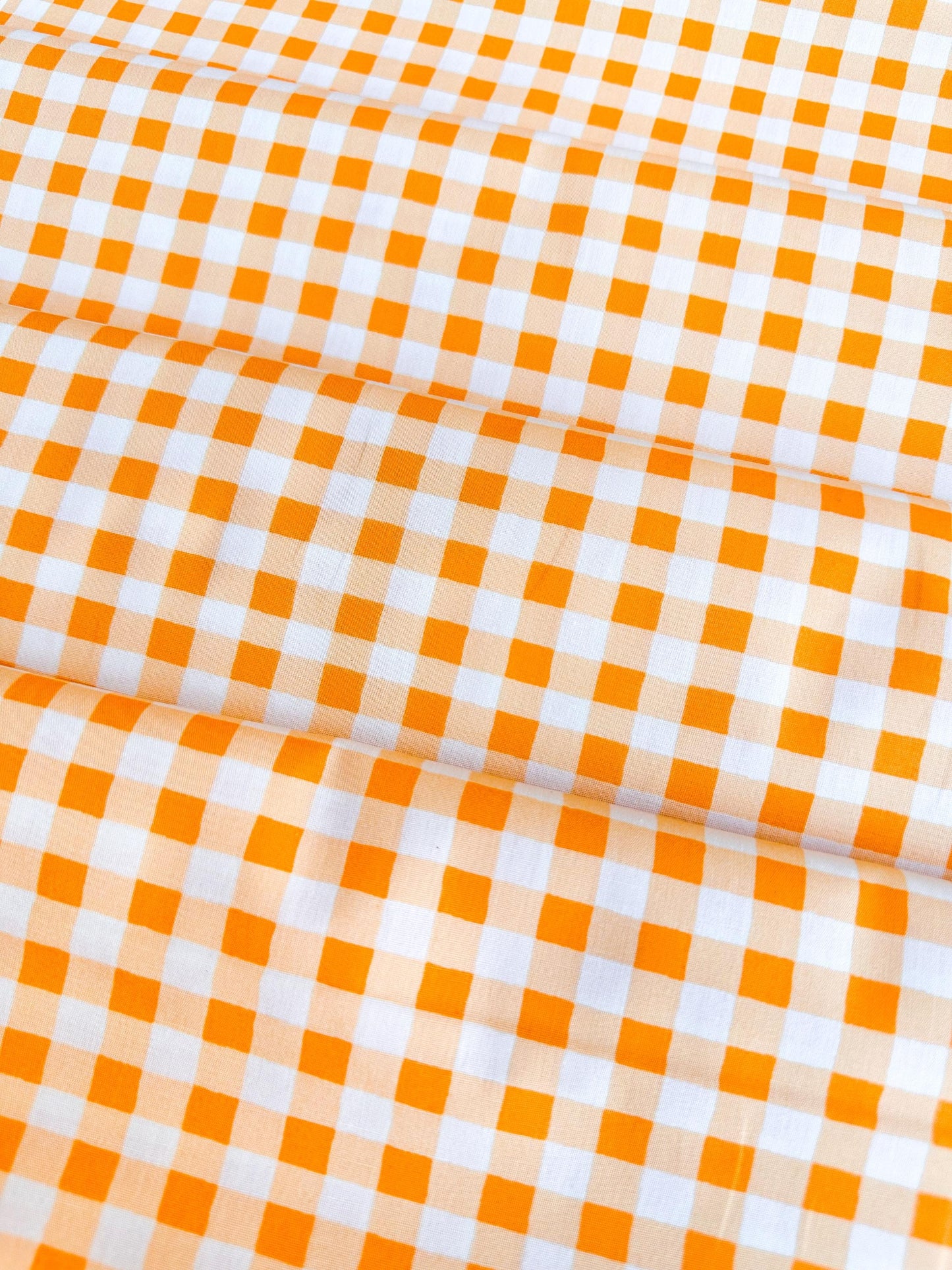 Small Plaid of my Dreams in Marigold, by Maureen Cracknell for Art Gallery Fabrics, 100% Premium Cotton Fabric