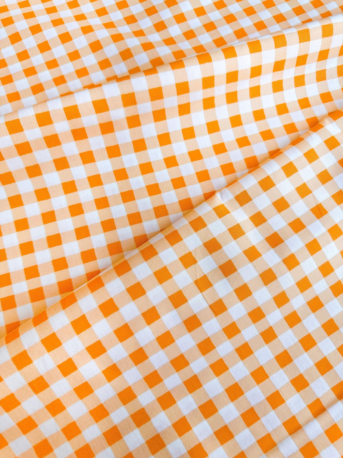 Small Plaid of my Dreams in Marigold, by Maureen Cracknell for Art Gallery Fabrics, 100% Premium Cotton Fabric