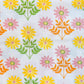 Tokenblooms in Floral, Marigold Collection, by Maureen Cracknell for Art Gallery Fabrics, 100% Premium Cotton Fabric