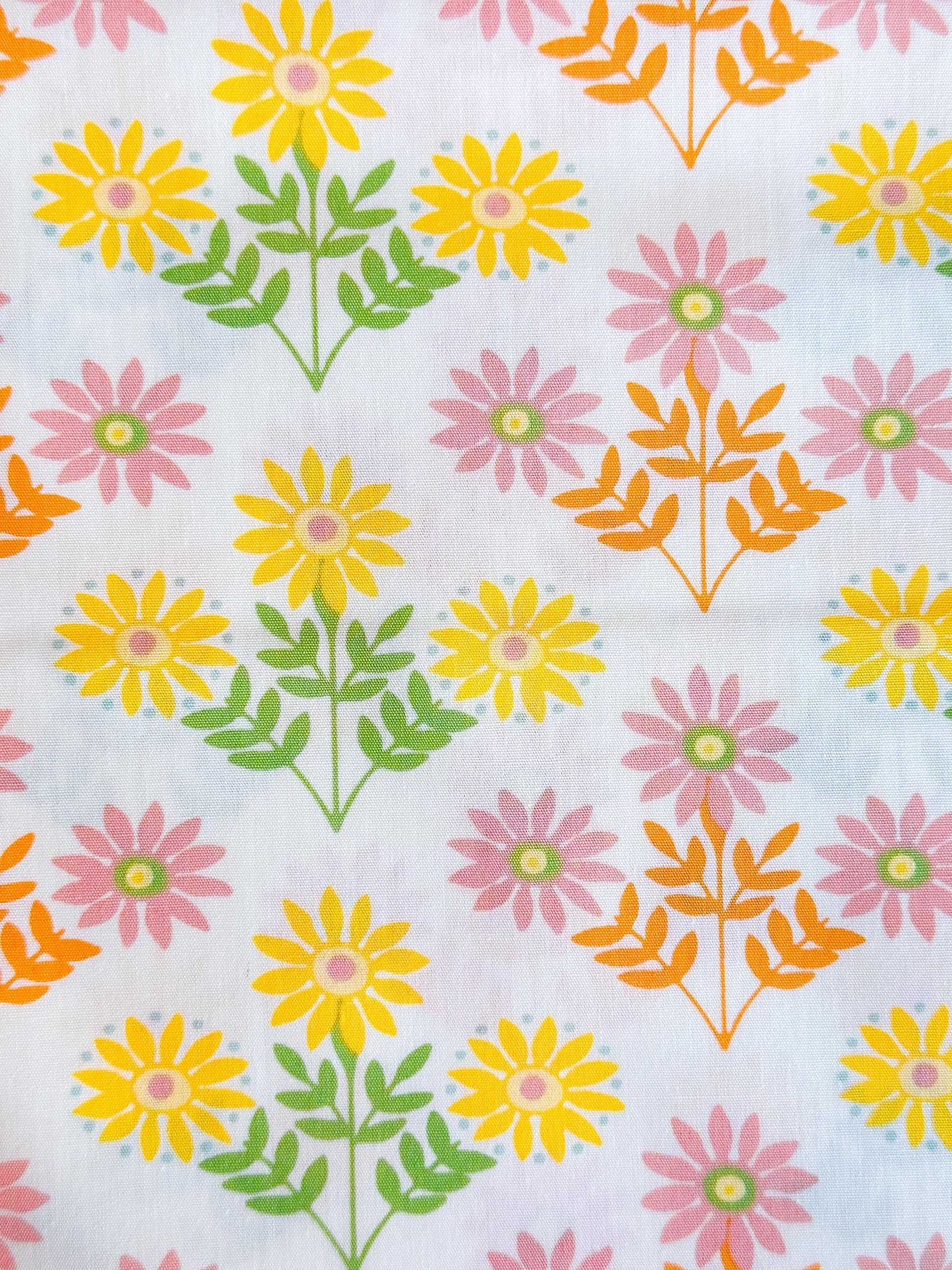 Tokenblooms in Floral, Marigold Collection, by Maureen Cracknell for Art Gallery Fabrics, 100% Premium Cotton Fabric