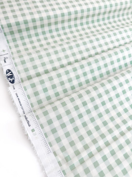 Small Plaid of my Dreams in River, by Maureen Cracknell for Art Gallery Fabrics, 100% Premium Cotton Fabric