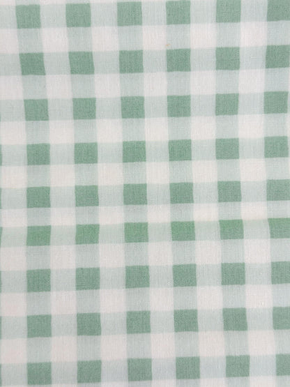Small Plaid of my Dreams in River, by Maureen Cracknell for Art Gallery Fabrics, 100% Premium Cotton Fabric