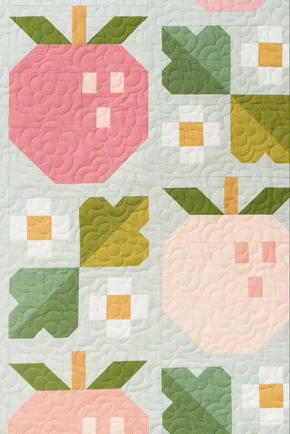 Pineberry Quilt Pattern by Pen + Paper Patterns | Beginner Friendly | Paper Quilt Pattern | LittleFawnFabric