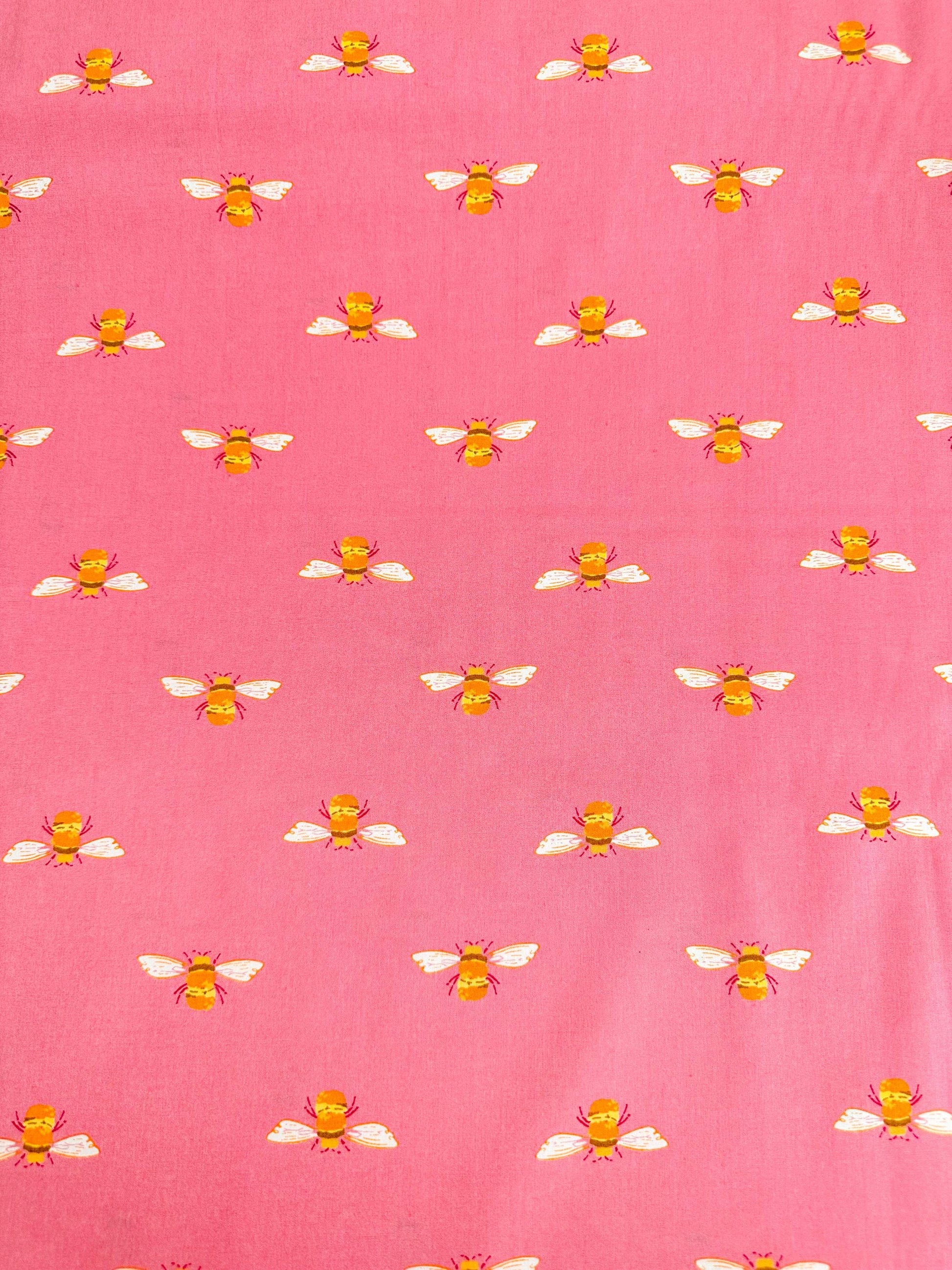 Bumble in Blush, Marigold Collection, by AGF Studio, 100% Premium Cotton Fabric