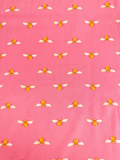 Bumble in Blush, Marigold Collection, by AGF Studio, 100% Premium Cotton Fabric