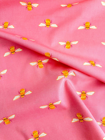 Bumble in Blush, Marigold Collection, by AGF Studio, 100% Premium Cotton Fabric
