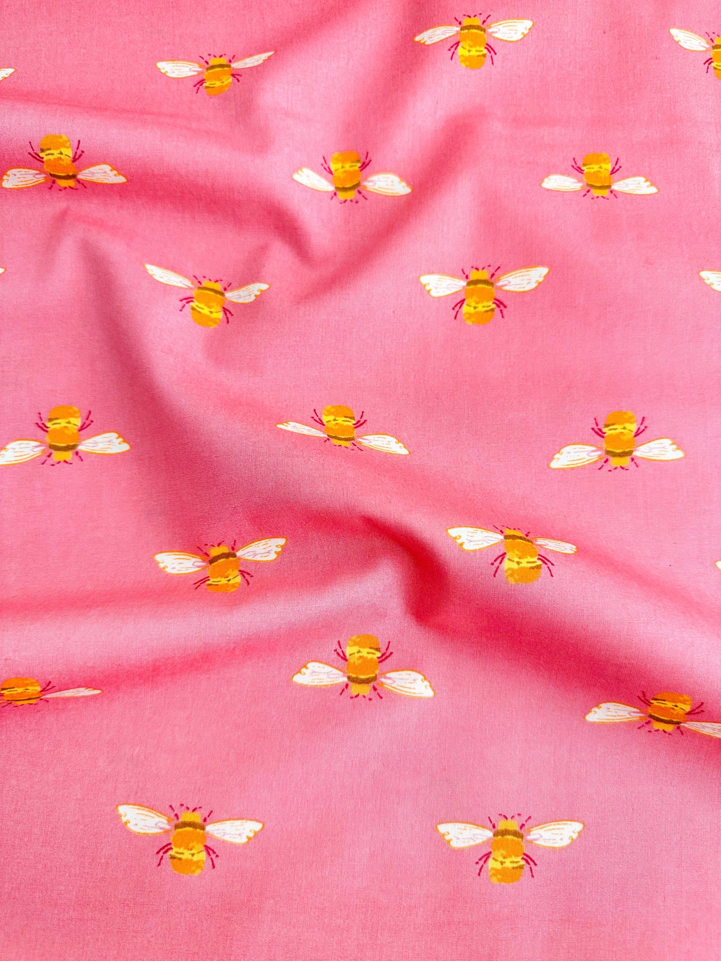 Bumble in Blush, Marigold Collection, by AGF Studio, 100% Premium Cotton Fabric
