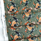 Don't Badger Me Fabric - By Dear Stella - Forager Collection - Cotton By The Yard - Animal Print