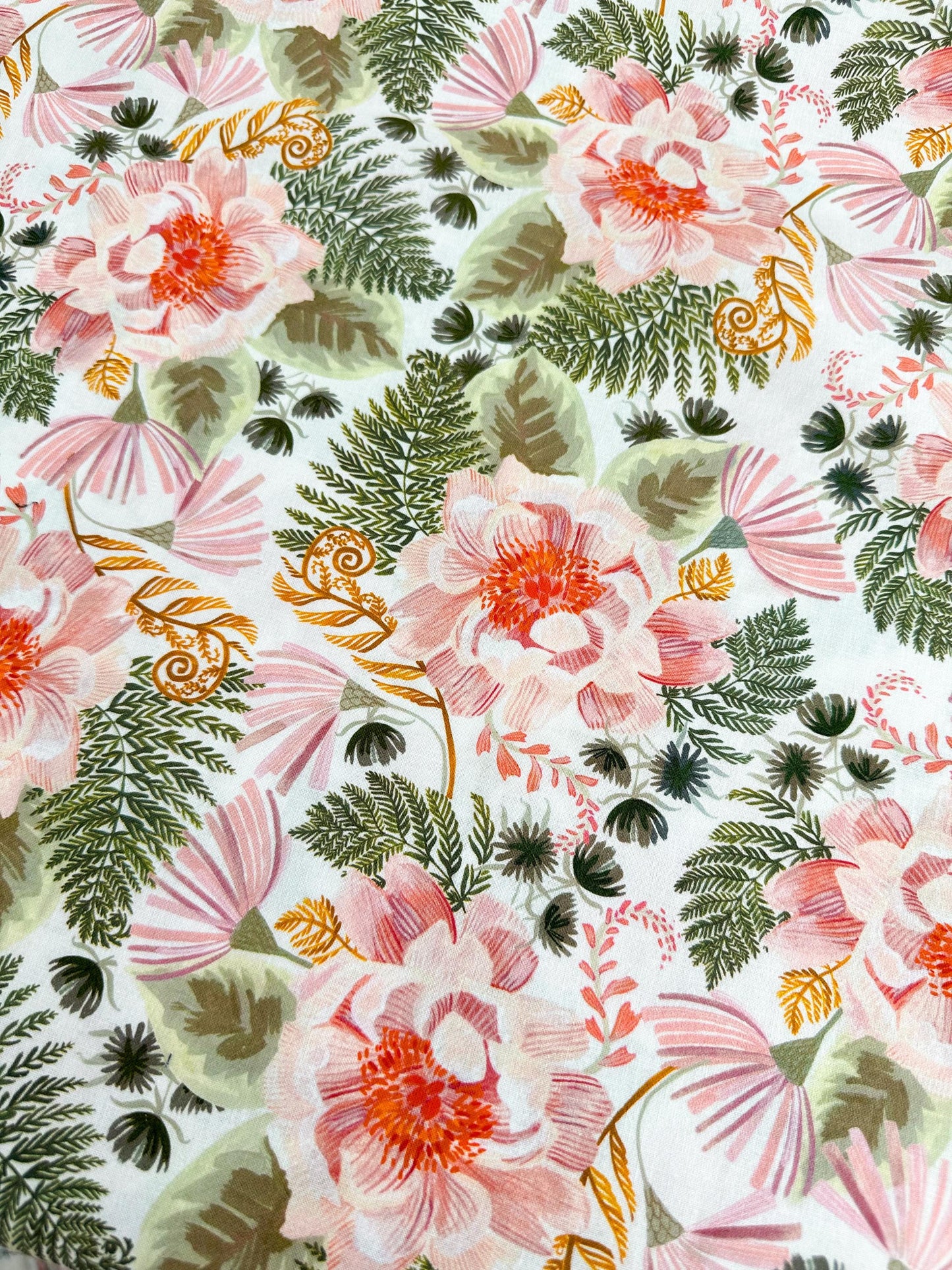 Swan Song Fabric - By Dear Stella - Forager Collection - Cotton By The Yard - Animal Print