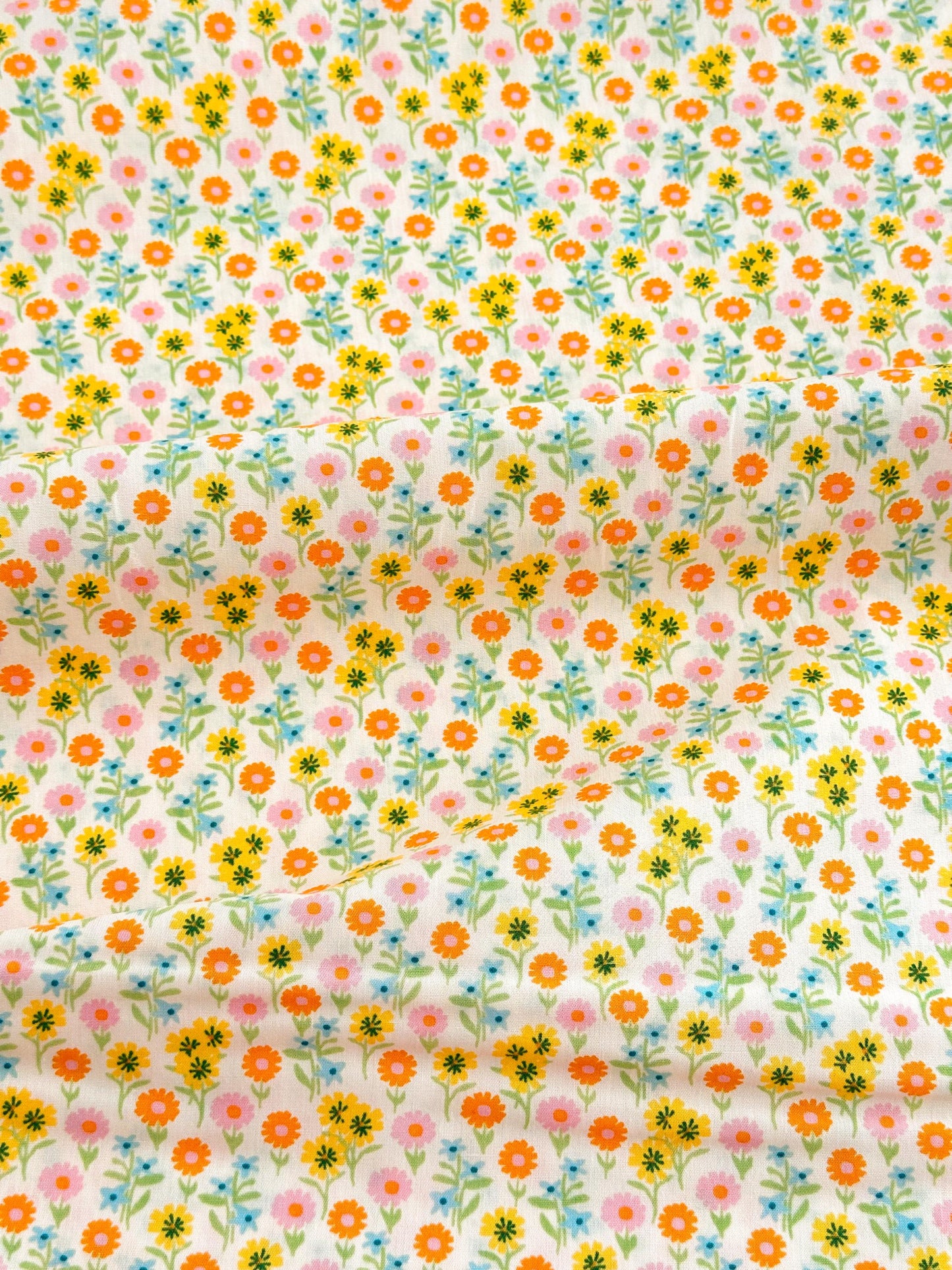 Ephemeral Blooms in Light, by AGF Studio, 100% Premium Cotton Fabric