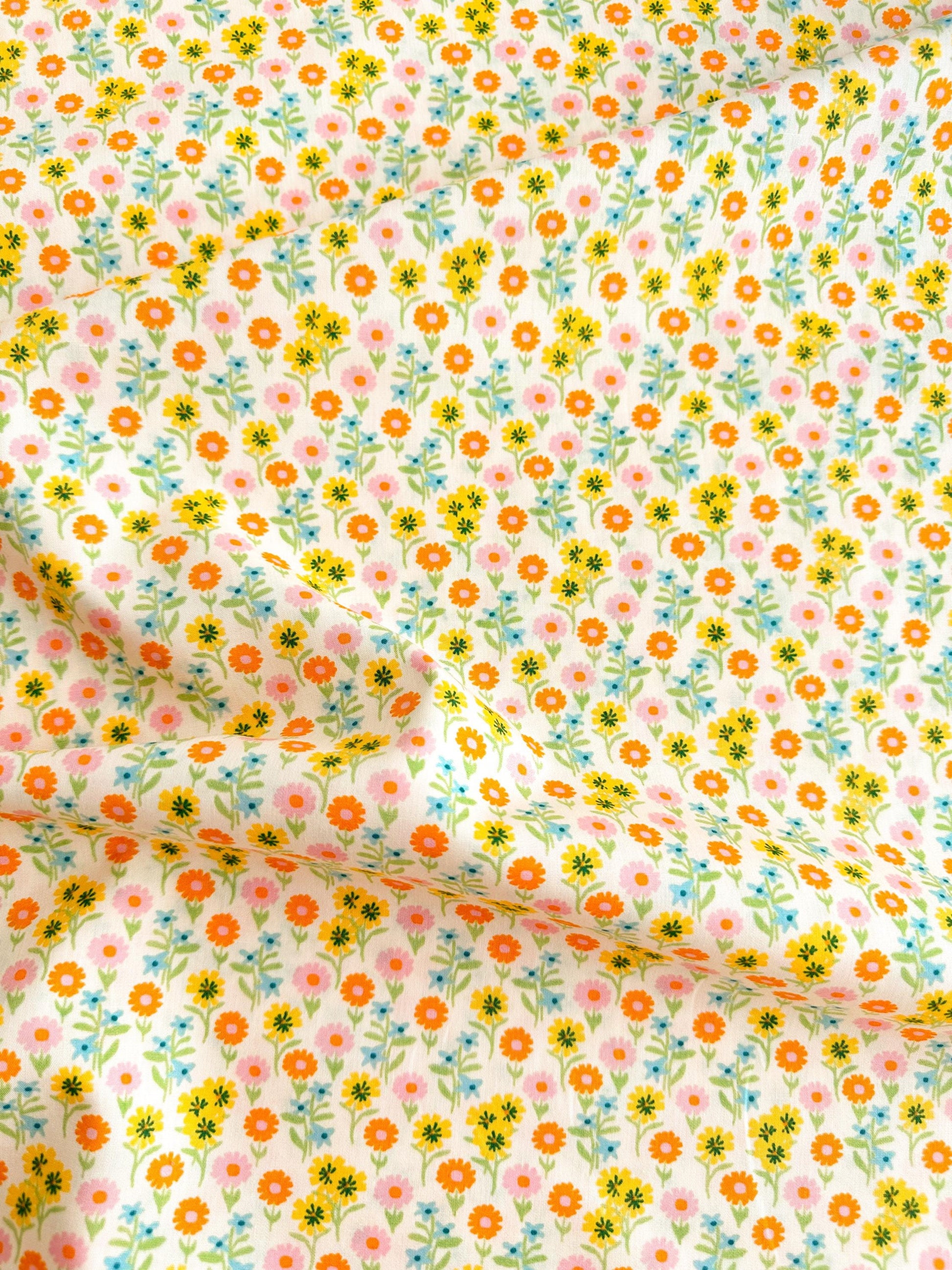 Ephemeral Blooms in Light, by AGF Studio, 100% Premium Cotton Fabric
