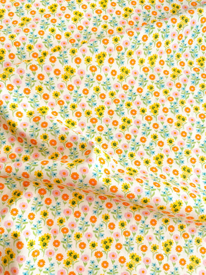 Ephemeral Blooms in Light, by AGF Studio, 100% Premium Cotton Fabric