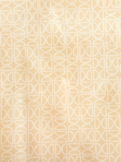 Premium Cotton Fabric by Yard - Tangerine Collection Quilt & Craft Material, Zesty Wedges Raw Print from AGF Studio