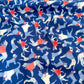 Sun's Out Tongues Out, Fabric by the Yard, 100% Organic Cotton, By Cloud9 Fabrics, STARS, STRIPES & SUN Collection, Dog Print