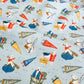 Lake Loving Labs, Fabric by the Yard, 100% Organic Cotton, By Cloud9 Fabrics, CAMP CANINE Collection, Dog Print