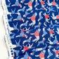 Sun's Out Tongues Out, Fabric by the Yard, 100% Organic Cotton, By Cloud9 Fabrics, STARS, STRIPES & SUN Collection, Dog Print