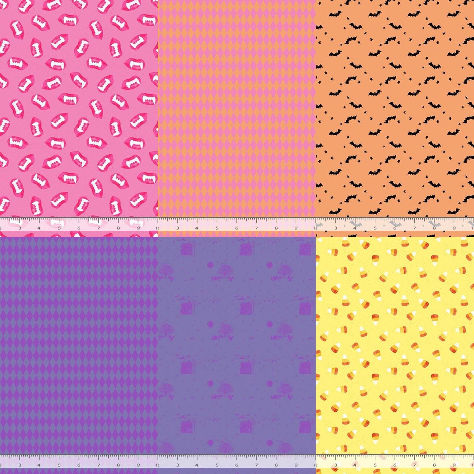 Fat Quarter Pack, 12-Piece Bundle – Dear Stella - Costume Party Collection
