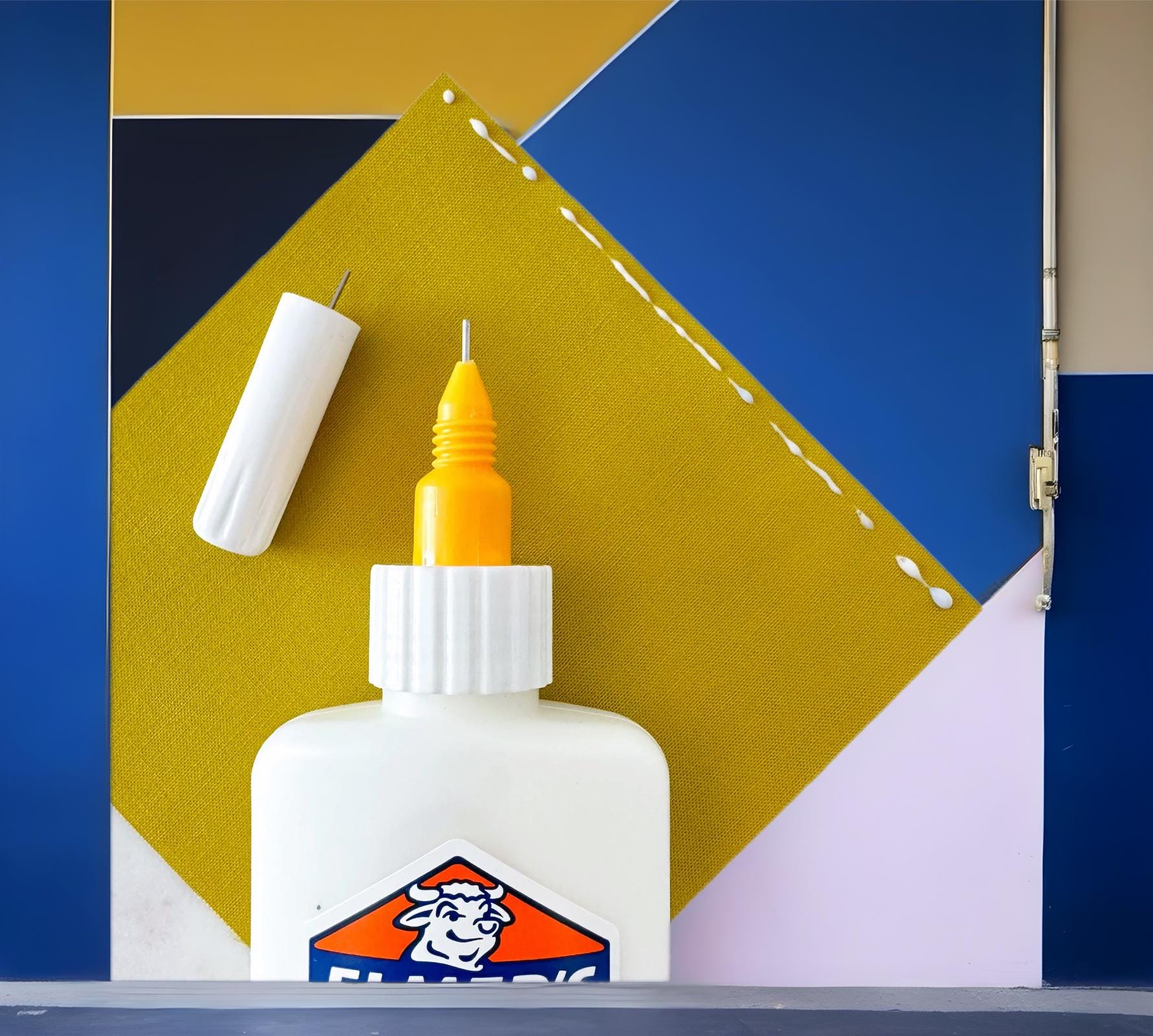 Fineline Glue Tips – 2-Pack | Precision 18 Gauge Applicators for Quilting & Sewing | Fits 4 oz Elmer’s Glue Bottles