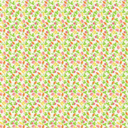 Calico Fabric by the Yard, Floral Cotton Print Fabric for Sewing & Crafts, by Heather Ross, Oeko-Tex Certified Windham Fabrics