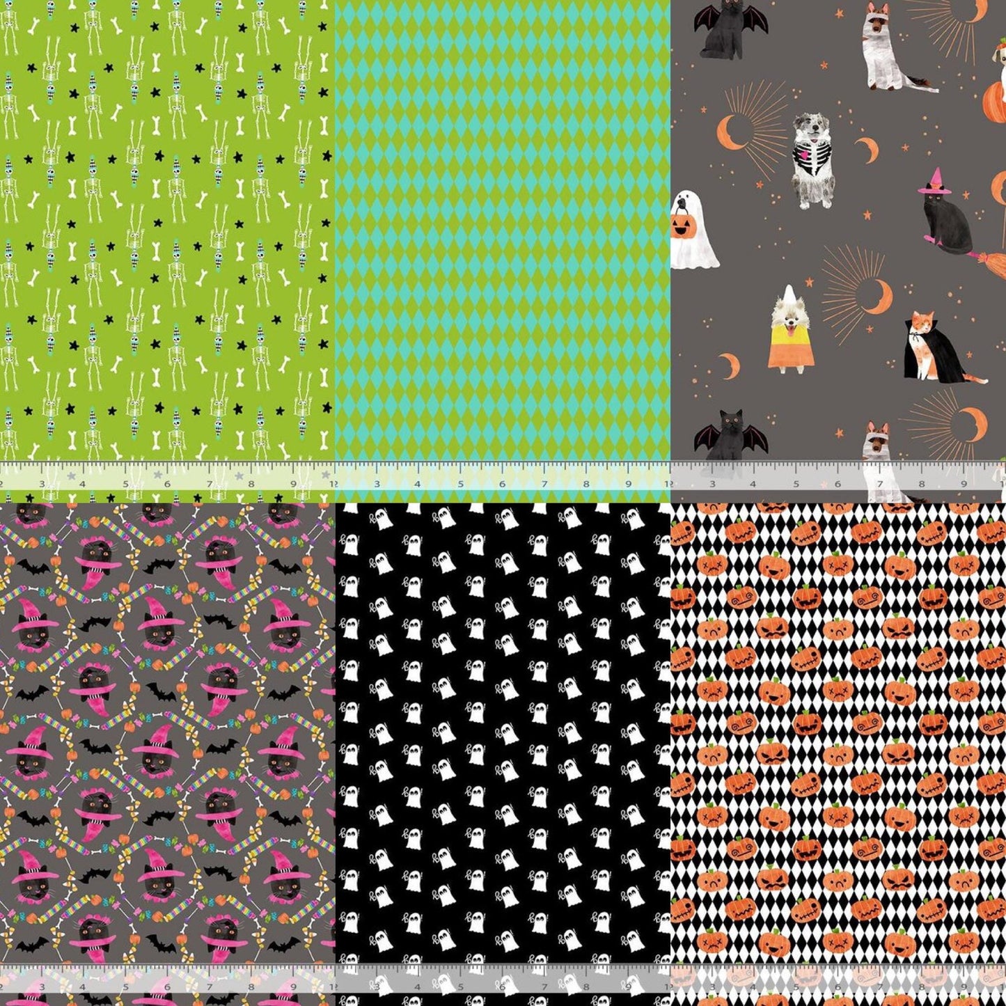 Fat Quarter Pack, 12-Piece Bundle – Dear Stella - Costume Party Collection