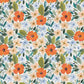 Marigold Fabric - By Dear Stella - SECRET GARDEN Collection - Cotton By The Yard - Floral Pattern