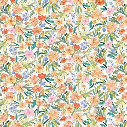 Paracosm Fabric - By Dear Stella - SECRET GARDEN Collection - Cotton By The Yard - Floral Pattern