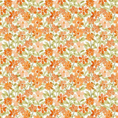 Spring Floral Fabric - By Dear Stella - SECRET GARDEN Collection - Cotton By The Yard - Floral Pattern