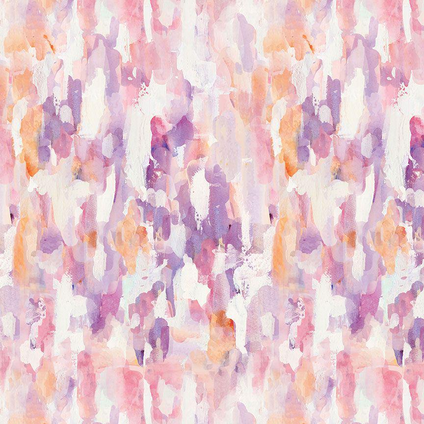Ethereal Sunrise Fabric - By Dear Stella - SECRET GARDEN Collection - Cotton By The Yard - Soft Pastel Pattern