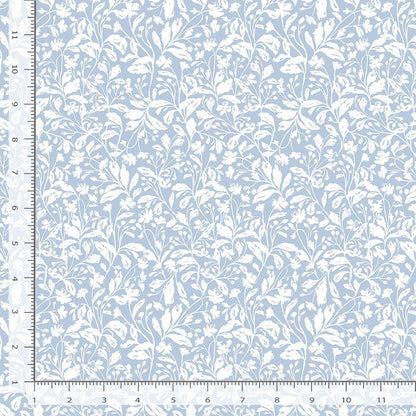 Climbing Garden Fabric - By Dear Stella - SECRET GARDEN Collection - Cotton By The Yard - Subtle Floral Pattern
